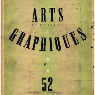 ARTS ET METIERS GRAPHIQUES no. 52, April 1936.  Paul Eluard, Deberny et Peignot