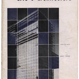 ARTS AND ARCHITECTURE, May 1949. Cover design by Charles Kratka.