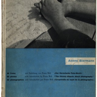 Biermann, Aenne: 60 FOTOS. 60 PHOTOS. 60 PHOTOGRAPHIES. Berlin: Fototek 2, 1930. Jan Tschichold (designer)