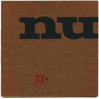 Sandberg, Willem: NU and NU 2. Hilversum: Steendrukkerij De Jong & Co, 1959 / 1966, Quadrat-Print Set.