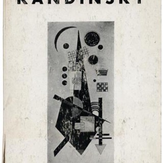 KANDINSKY: Hilla Rebay. New York Solomon R. Guggenheim Foundation, 1945. Morton Goldsholl’s copy