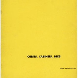 KNOLL Associates, Herbert Matter (Designer): CHESTS, CABINETS, BEDS. New York: Knoll Associates, Inc., 1950.