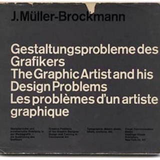 Müller-Brockmann, Josef: THE GRAPHIC ARTIST AND HIS DESIGN PROBLEMS. New York: Hastings House, 1961.