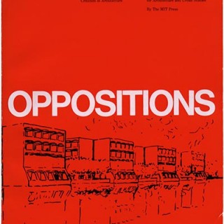 OPPOSITIONS 18: A JOURNAL FOR IDEAS AND CRITICISM IN ARCHITECTURE. Cambridge: MIT Press/IAUS, Fall 1979.