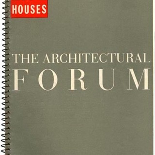 ARCHITECTURAL FORUM, July 1940. LIFE Houses: a building program of 8 new house designs.