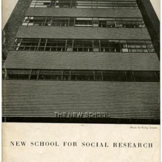 Brodovitch, Alexey: NEW SCHOOL FOR SOCIAL RESEARCH ART CLASSES 1941-1942. New School For Social Research, 1941