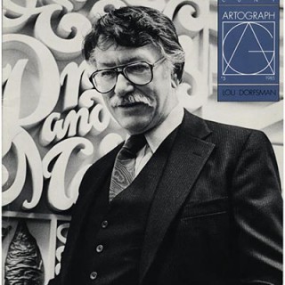 Dorfsman, Lou. Virginia Smith (Editor/Art Director): ARTOGRAPH 5: LOU DORFSMAN. Baruch College, CUNY, 1985.