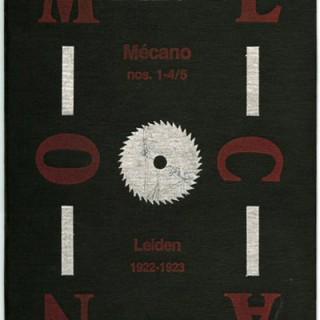 MÉCANO. I. K. Bonset [Theo van Doesburg]: MÉCANO Nos. 1 – 4/5. LEIDEN 1922 – 1923. Koln: Walther Konig, 1979.