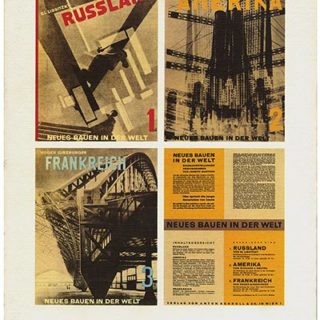 RASSEGNA 38: NEUES BAUEN IN DER WELT, 1989. El Lissitzky, Richard Neutra, Roger Ginzburger. English edition.