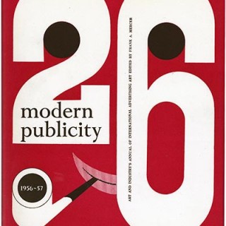 MODERN PUBLICITY 26, 1956 – 1957. Frank Mercer [Editor]. London and New York: The Studio Publications, 1957.