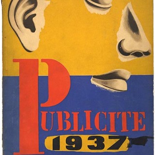 PUBLICITE 1937. Paris: Arts et Metiers Graphiques, 1937. Charles Peignot [Directeur]. 30 tipped-in samples.