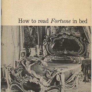 Lionni, Leo: HOW TO READ FORTUNE IN BED. New York: Time, Inc., 1952. Authors’ first book.