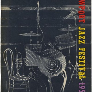 Brownjohn, Robert [Designer]: NEWPORT JAZZ FESTIVAL, 1955. New York: Jacques Willaumez Associates, 1955.