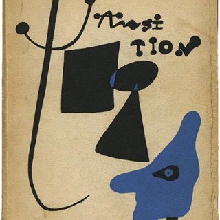 TRANSITION: A QUARTERLY REVIEW No. 25. New York: Eugene Jolas, Fall, 1936. Cover by Joan Miró.