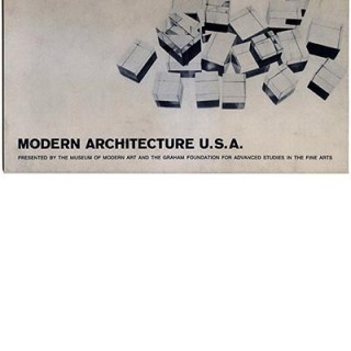 Drexler, Arthur: MODERN ARCHITECTURE U.S.A. New York: Museum of Modern Art, 1965.