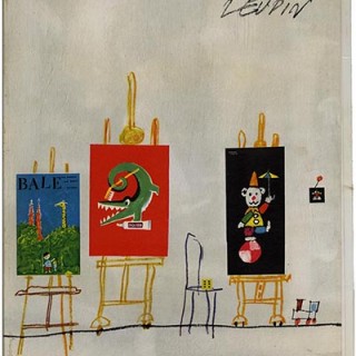 LEUPIN, H. Manuel Gasser [text]: HERBERT LEUPIN: PLAKATE | POSTERS. Zürich: Hans Rudolf Hug, 1957. 25 Poster Portfolio.