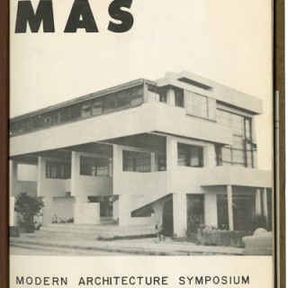 MODERN ARCHITECTURE SYMPOSIUM / COLUMBIA UNIVERSITY [Architecture 1918-1928 . . .] May 4 and 5, 1962. H-R Hitchcock [Chairman].