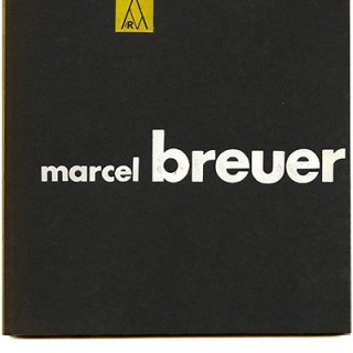 BREUER. Giulio Carlo Argan: MARCEL BREUER: DESIGNO INDUSTRIALE E ARCHITETTURA. Milan: La Rinascente, January 1957.