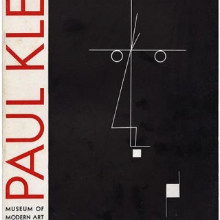 KLEE, Paul. Alfred H. Barr, Jr.: PAUL KLEE. New York: Museum of Modern Art, March 1930. First Edition [1,000 copies].
