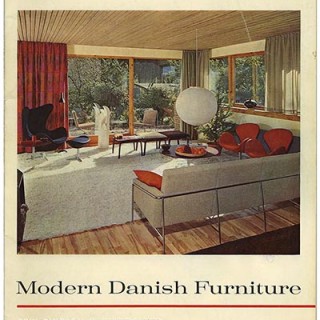 DANISH FURNITURE. Povl Dinesen: MODERN DANISH FURNITURE. Copenhagen / Wiesbaden: Povl Dinesen Cabinetmaker, n. d [February 1965].