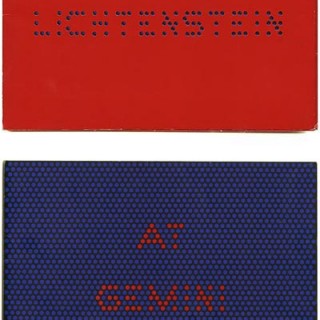 Lichtenstein, Roy: LICHTENSTEIN AT GEMINI. Los Angeles: Gemini G.E.L., 1969. Essay by Frederic Tuten. Prospectus for lithograph series of Monet’s haystacks and cathedrals
