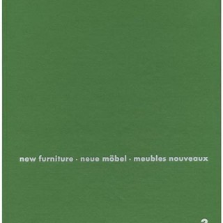 Hatje, Gerd [Editor]: NEW FURNITURE 3 [NEW FURNITURE / NEUE MÖBEL  /MEUBLES NOUVEAUX]. New York: George Wittenborn, 1955. Includes Bernard Karpel’s Design Bibliography