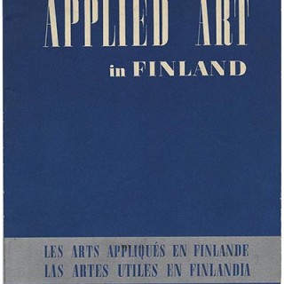 FINLAND. Röneholm, West and Wahlroos: APPLIED ART IN FINLAND. Helsinki: The Finnish Section of New York World’s Fair, 1939.