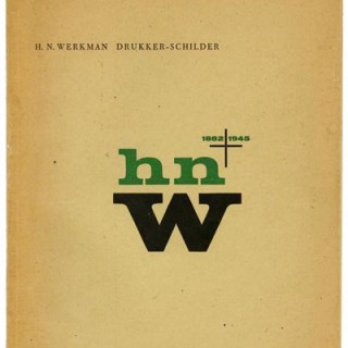 WERKMAN, H. N. Willem Sandberg [Designer]: H. N. WERKMAN DRUKKER-SCHILDER. Amsterdam: Stedelijk Museum, 1945.