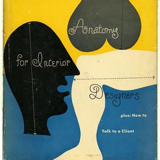 LUSTIG, ALVIN. Francis de N. Schroeder and Nino Repetto, Henry Stalhut and Mario Carreño [Illustrators]: ANATOMY FOR INTERIOR DESIGNERS. New York: Whitney, 1948.