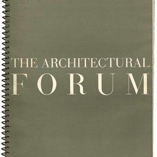ARCHITECTURAL FORUM May 1939. PLUS 3 designed by Herbert Matter bound-in [as issued].
