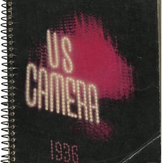 Brodovitch, Alexey [Cover Designer]: U. S. CAMERA 1936. New York: William Morrow and Co., 1936.