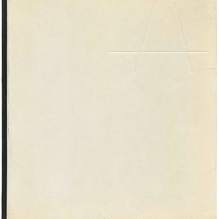 ALBERS, JOSEF. Francois Bucher: JOSEF ALBERS: DESPITE STRAIGHT LINES. New Haven: Yale University Press, 1961.