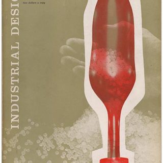 INDUSTRIAL DESIGN 1, February 1955. New York: Whitney Publications, Inc. [Vol. 2, No. 1]. R. Buckminster Fuller, George Nelson, Walter Dorwin Teague Associates.