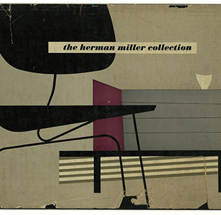 HERMAN MILLER. George Nelson [introduction]: THE HERMAN MILLER COLLECTION [Furniture Designed by George Nelson and Charles Eames, with occasional pieces by Isamu Noguchi, Peter Hvidt and O. M. Neilsen]. Zeeland, MI: Herman Miller Furniture Co., 1952.