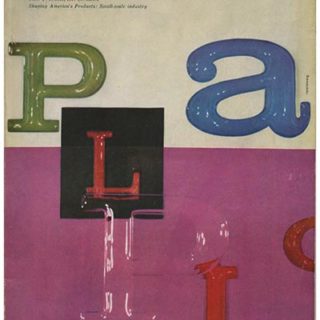 INDUSTRIAL DESIGN 3, June 1956. New York: Whitney Publications, Inc., [Vol. 3, No. 3]. The Plastics Industry and Design.