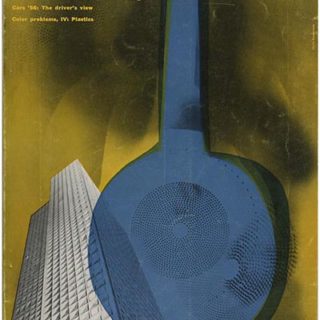 INDUSTRIAL DESIGN 4, August 1956. New York: Whitney Publications, Inc., [Vol. 3, No. 4]. Walter Dorwin Teague, Russell Wright, George Nelson, George Nakashima, James Prestini, Lee J. Mahsoud, Charles Eames.