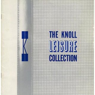Knoll Associates: THE KNOLL LEISURE COLLECTION. New York: Knoll Associates, Inc., 1966.
