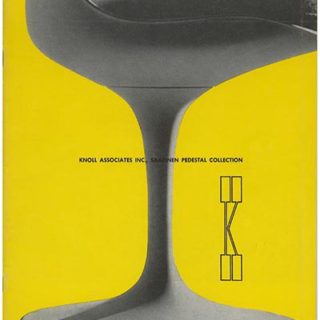 Knoll Associates: SAARINEN PEDESTAL COLLECTION. New York: Knoll Associates, Inc., 1966. Design/photography by Herbert Matter.
