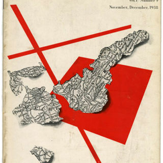 DIRECTION Volume 1, No. 9, November-December 1938. Paul Rand’s First Direction Cover Design.