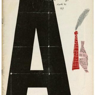 DIRECTION Volume 4, No. 3, March 1941. Paul Rand Cover Design; The Art in Industry Issue.