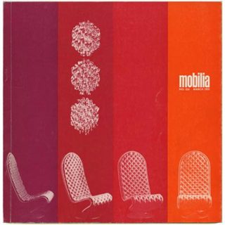 Mobilia no. 236. Snekkersten, DK: March 1975. Verner Panton in Mobilia: special issue devoted to the work of Verner Panton.