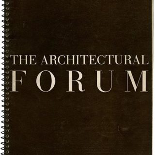 ARCHITECTURAL FORUM December 1939. Houses by Walter Gropius & Marcel Breuer and DeWitt and Washburn for Stanley Marcus; Shops by Alexander H. Girard, George Nelson, Gilbert Rohde, Raymond Loewy, and