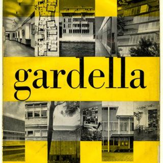 GARDELLA, IGNAZIO. Giulio Carlo Argan, Max Huber [Designer]: IGNAZIO GARDELLA. Milan: Edizioni di Comunita, 1959. Text in Italian and English.