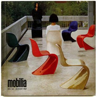 Mobilia no. 145. August 1967. Verner Panton, Turned Wood, Sussanne Ussing Ceramics, Robert Welch, Dieter Rams, Ib Geertsen Mobile Sculptures.