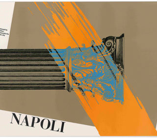 Gottschalk + Ash International: NAPOLI [Poster]. Lissone, Italy: Arti Grafiche Meroni, [1985].