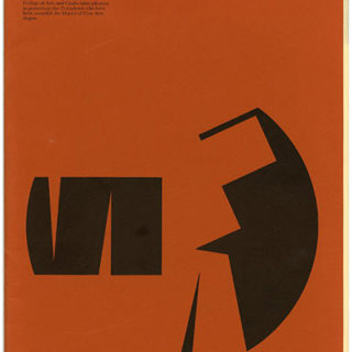 CCAC. Steve Holler [Designer]: MASTER OF FINE ARTS 1972 – 1973. Oakland: California College of Arts and Crafts, Volume LXVII, no. 2, Graduate Issue April 1973.