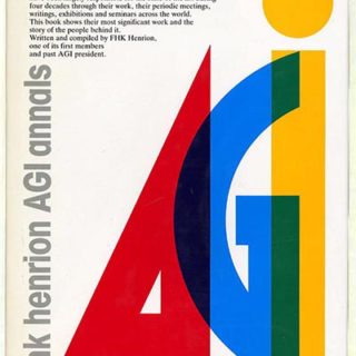 AGI. FHK Henrion [Editor]: AGI ANNALS. Zürich: Alliance Graphique Internationale, June 1989.