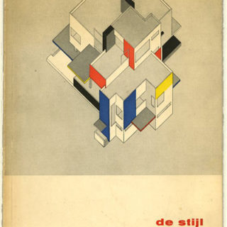 DE STIJL. Amsterdam: Stedelijk Museum catalog no. 81, 1951.  Designed by Willem Sandberg.