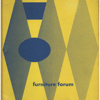 FURNITURE FORUM, June 1953. Englewood, NJ: Phillip L. Pritchard [Volume 4, Number 2].