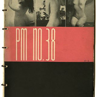 PM / A-D: October 1937. A. M. Cassandre’s Peignot and a Gravure Nudes Insert by Stanley Bernard Schaeffer.